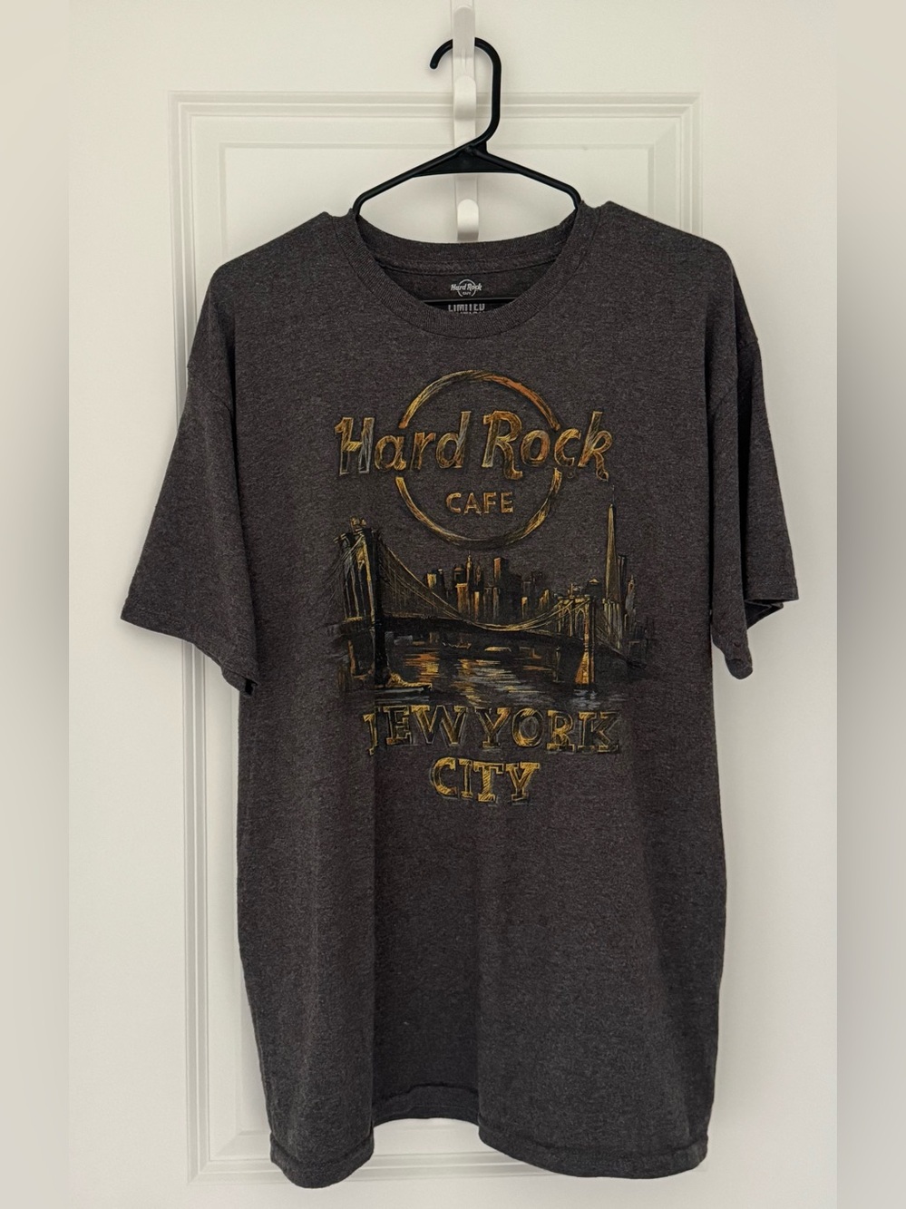 Vintage Hard Rock Cafe New York City Limited Edition Shirt Men’s L NYC 50/50